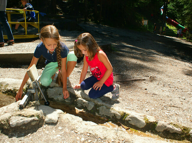 Wasserspiel im Wichtelpark