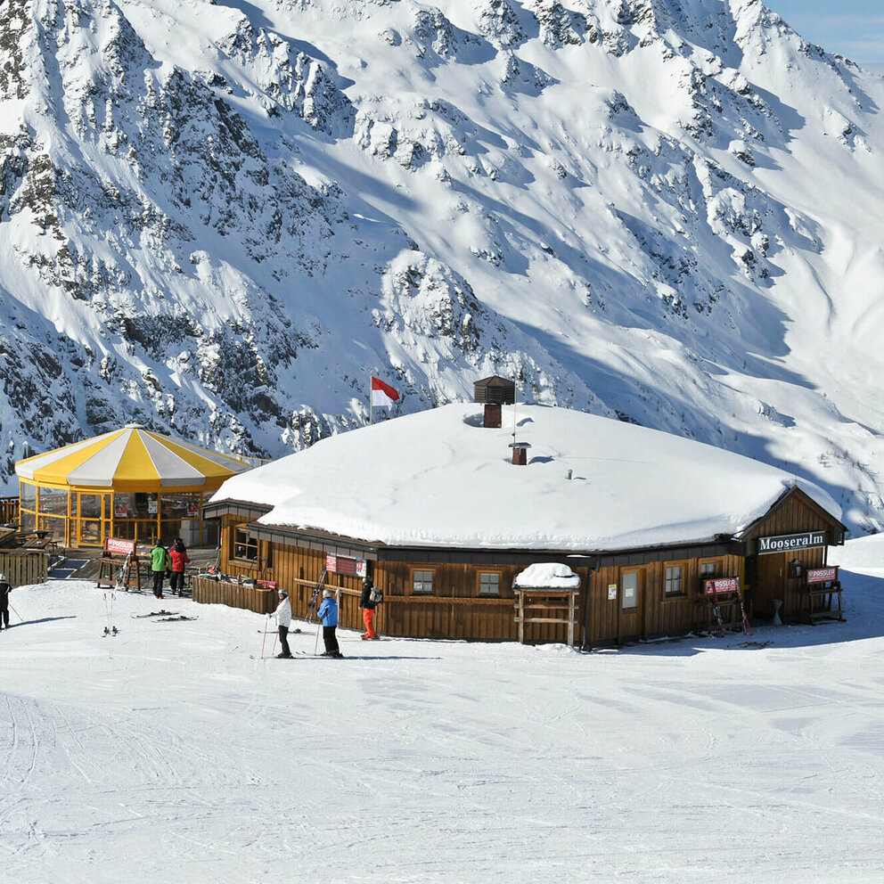 Mooseralm Skizentrum St. Jakob Die Mooseralm inmitten des Skizentrum St. Jakob