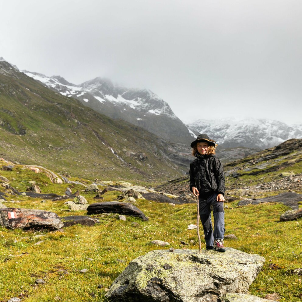 Auf dem Weg zum Gletscher