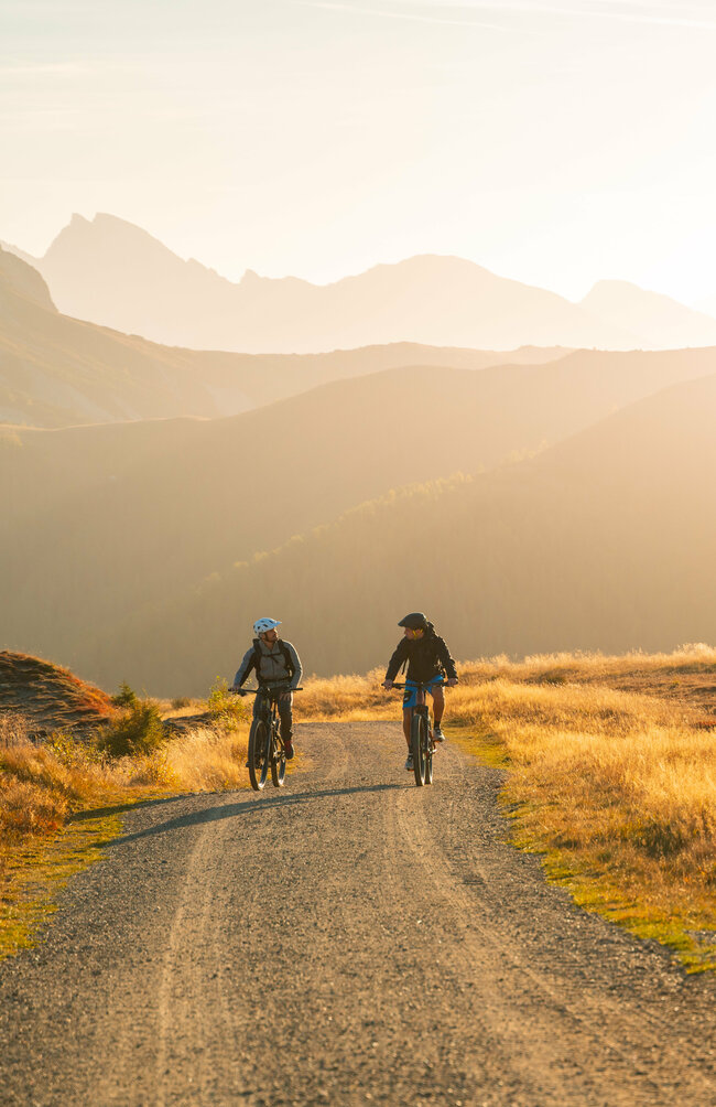 Bergwiesentrail am Golzentipp Am Bergwiesentrail in Richtung Golzentipp