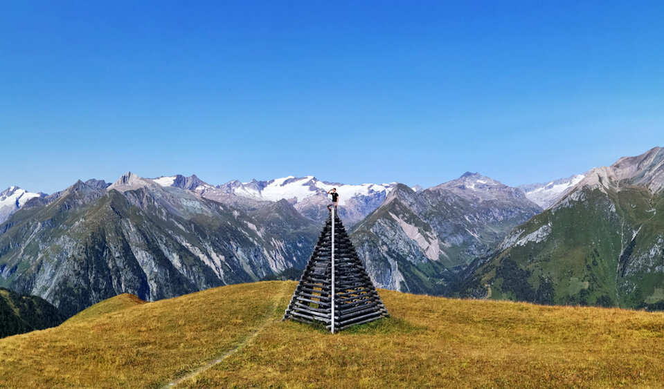 Panoramafoto Muhs Panoramaweg Piramide di Muhs