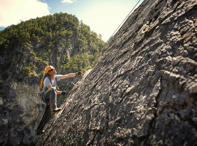Dopamin Klettersteig