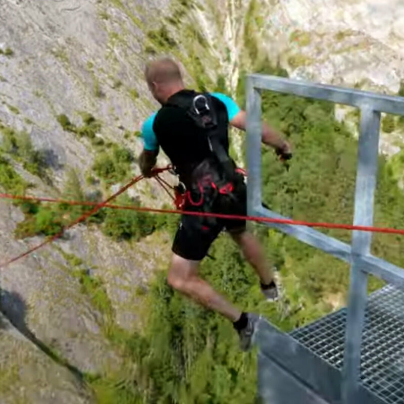 Teufelssprung Seilschwinge