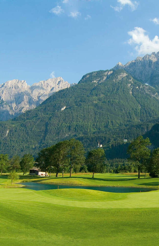 Dolomitengolf Resort Golfplatzlavantpanorama