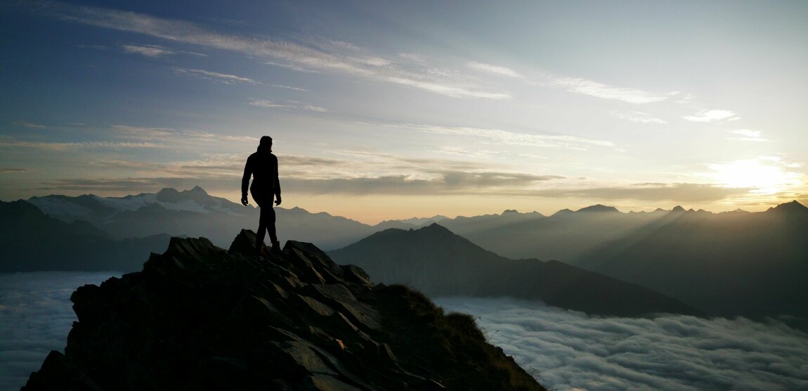Bergsteigen Grosser Zunig