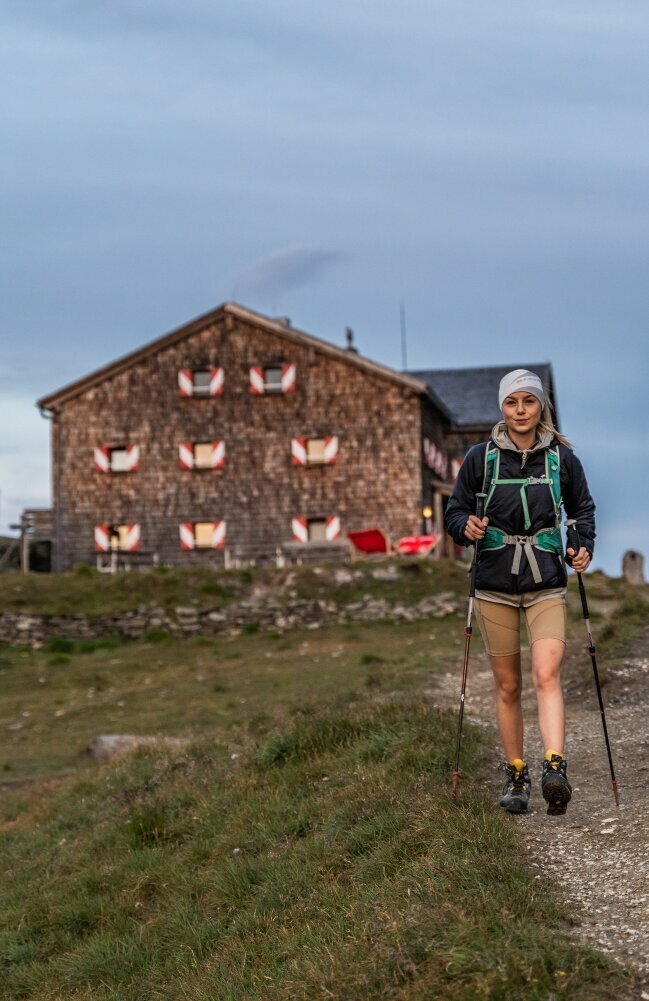 Etappe 4 - Glorer Hütte Etappe 4 - Glorer Hütte