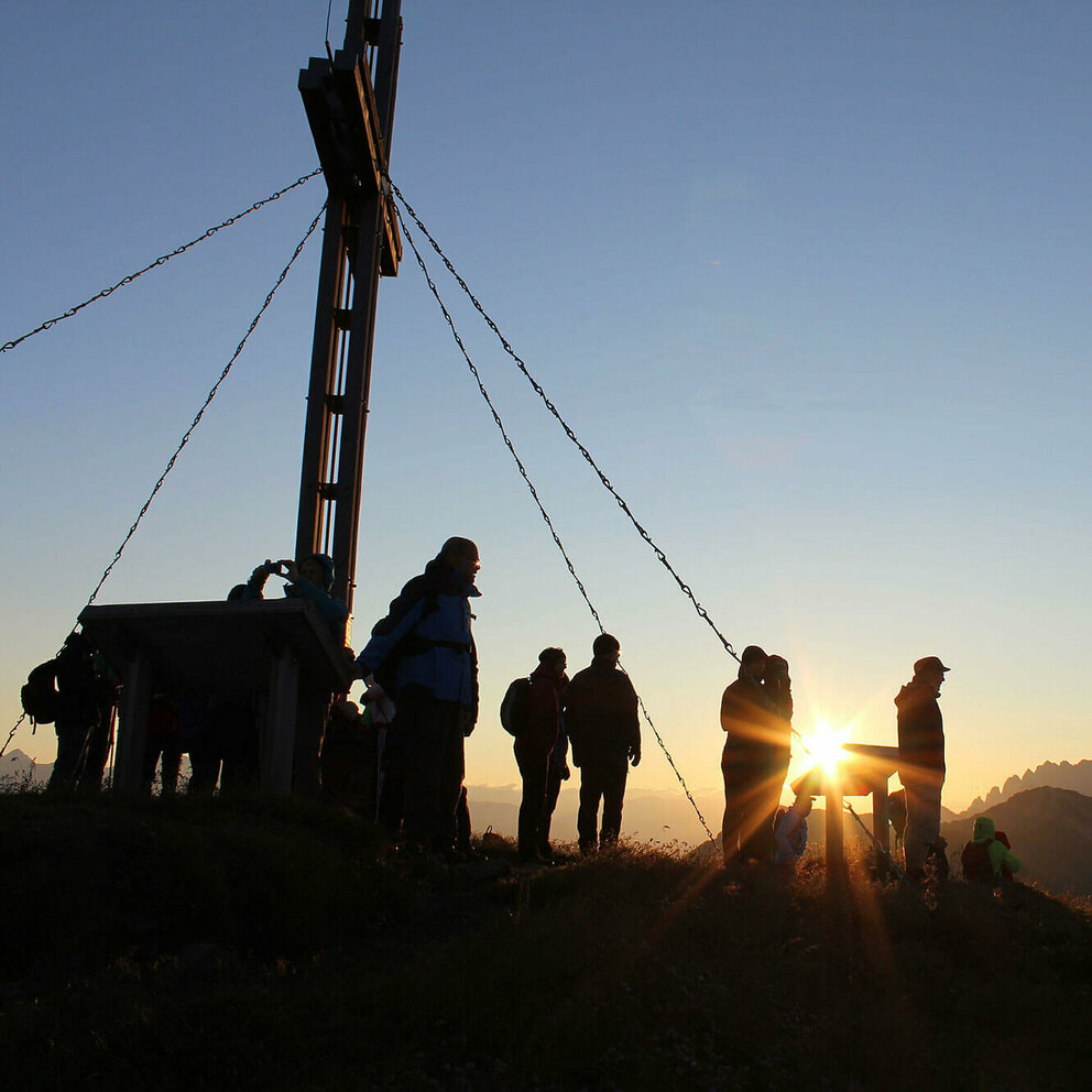 Unvergessliche Sonnenaufgänge am Golzentipp Sonnenaufgang am Golzentipp