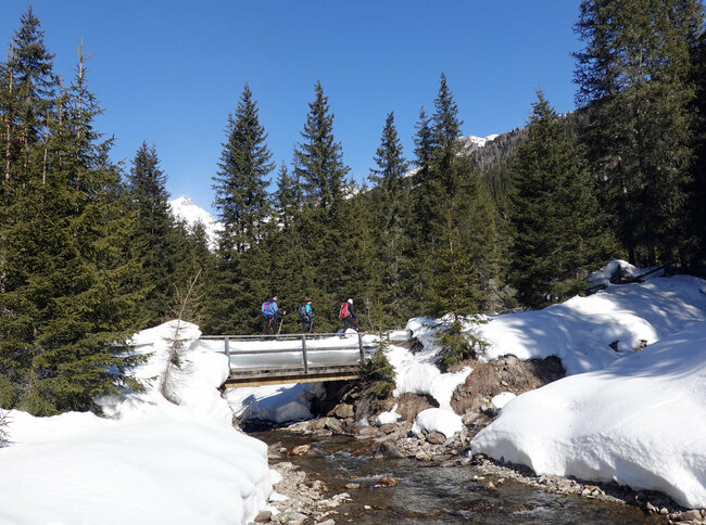 Schneeschuhwandern im Villgratental