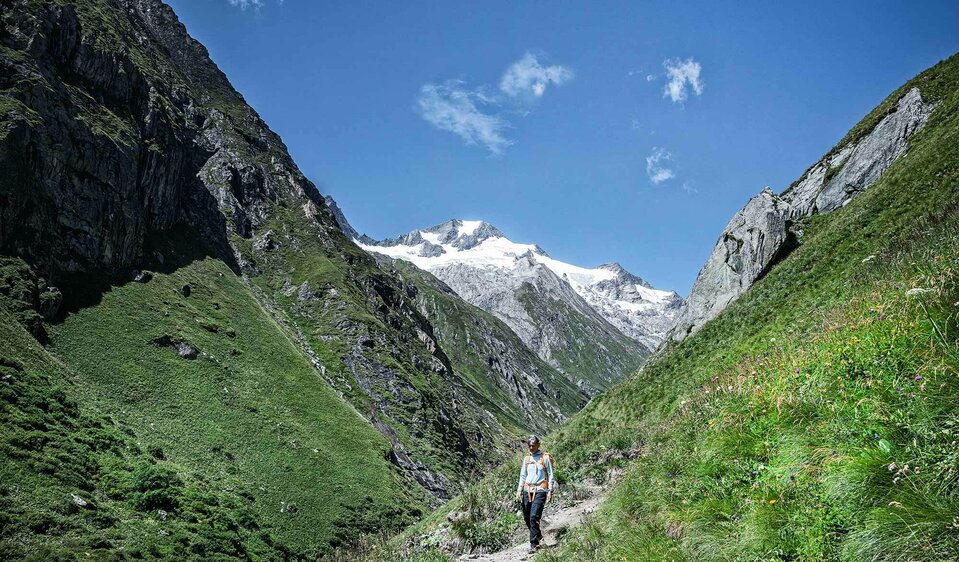Weitwanderweg Hoch-Tirol-Trail Etappe 3 Umbaltal Valle Umbaltal a Prägraten am Großvenediger