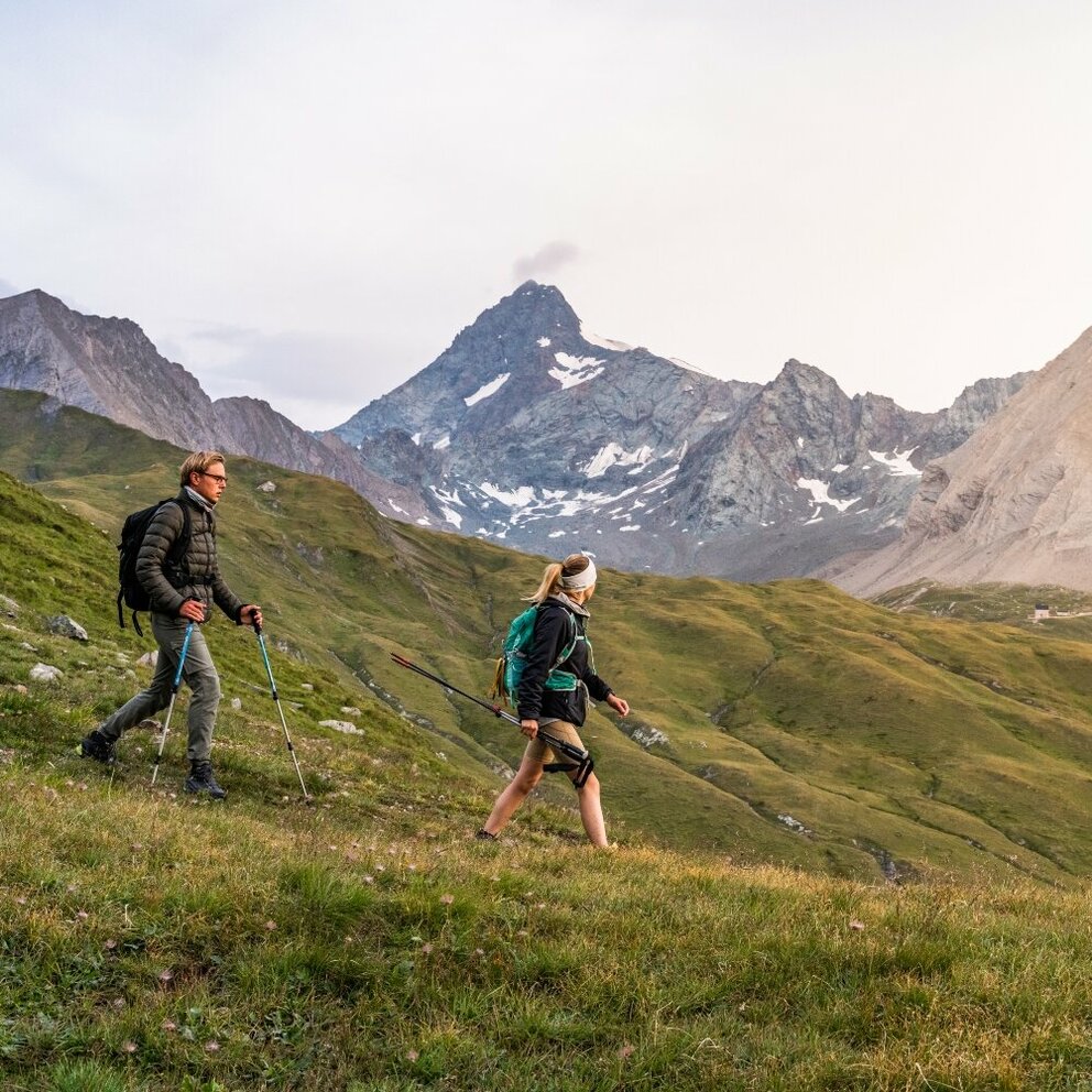 Etappe 4 - Wandern von Glorerhütte Etappe 4 - Wandern von Glorerhütte