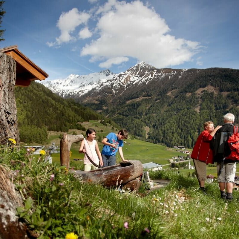 Talrundweg Kals - Rastplatz Schoberblick Talrundweg Kals - Rastplatz Schoberblick