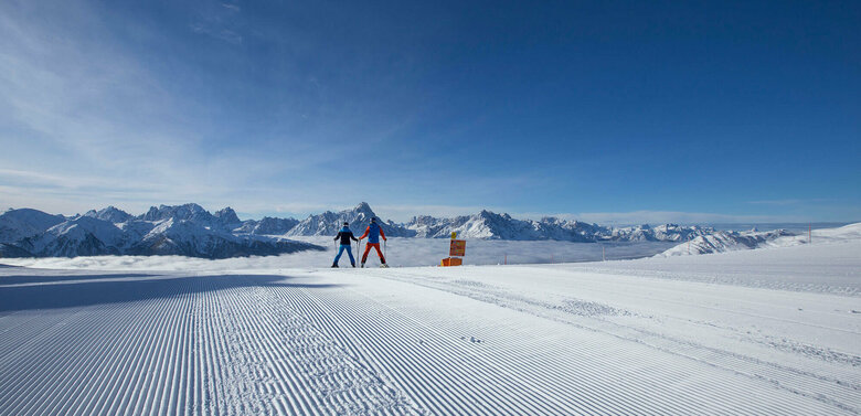 Fabelhafte Ausblicke im Skizentrum Sillian Hochpustertal