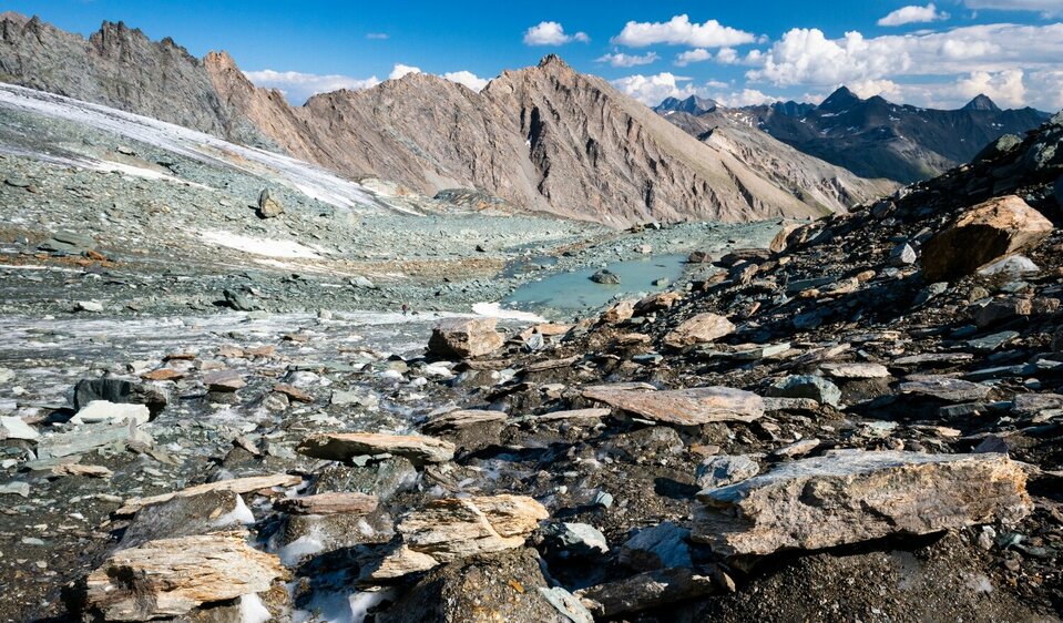 Etappe 3 - Gletschervorfeld im Ködnitztal Gletschervorfeld im Ködnitztal
