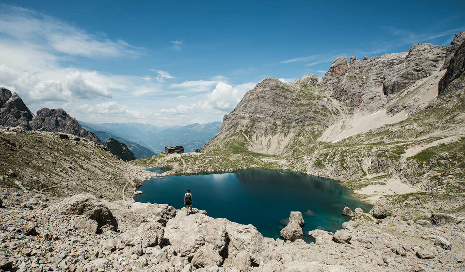 Beliebtes Wanderziel in den Lienzer Dolomiten