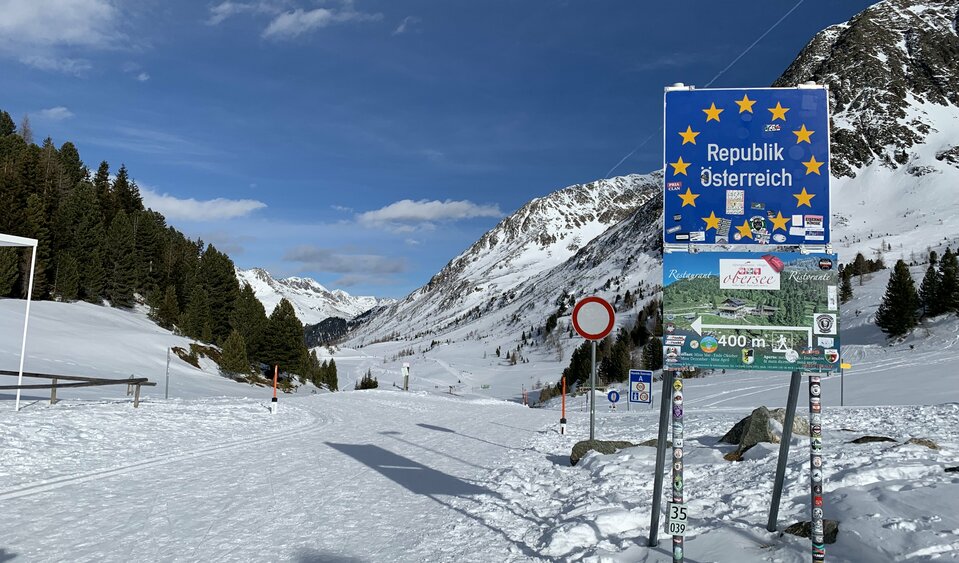 Winterstimmung am Staller Sattel Im Winter ist der Staller Sattel...