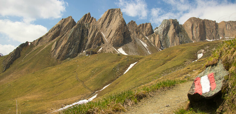 Aufstieg Sajathütte