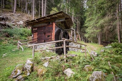 Holzermühle Blick auf die Holzermühle in St. Veit i. D..