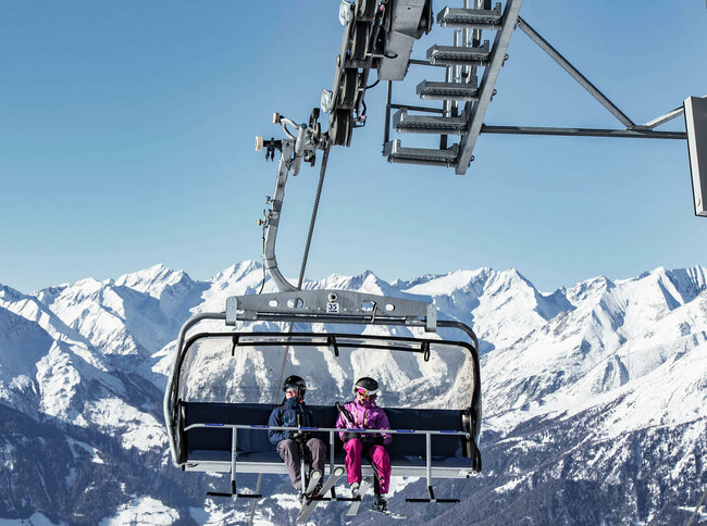 Sesselliftfahrt im Großglockner Resort Kals Matrei