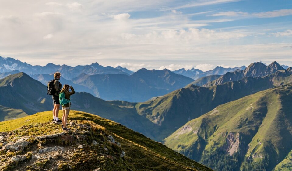 ... die erhabene Bergwelt genießen
