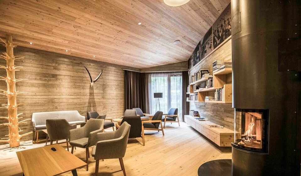 Aufenthaltsraum des Spöttlinghofes authentische Herzlichkeit spüren