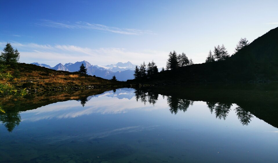 Zunigsee mit Großglockner Freschi laghi di montagna