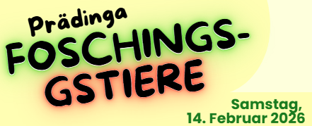 Faschingsumzug - Prädinga Foschingsgstiere