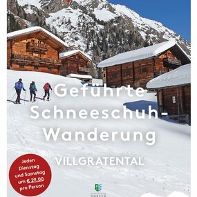 Geführte Schneeschuhwanderung Villgratental